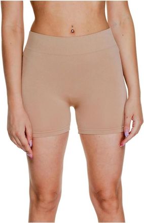 Vero Moda Shorts van linnenmix met hoge taille - Dames - Bermuda - Beige - Xs/S - Linnen - Korte Broeken