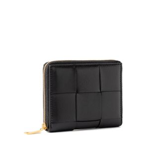 Bottega Veneta Quilted Leather Wallet - Black