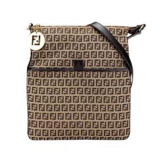 Fendi Pre-owned Cross Body Bags, female, Brown, Size: ONE SIZE Pre-owned Cross Body Bag