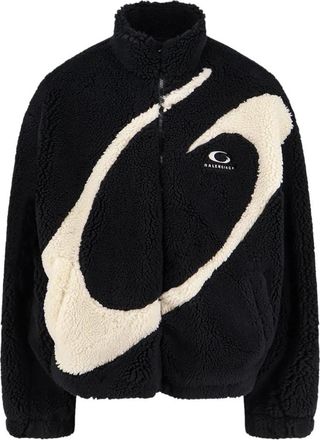 Balenciaga Loop Sports Icon Zip-up Jacket - Heren - Jassen - Zwart - M - Polyester - Jassen