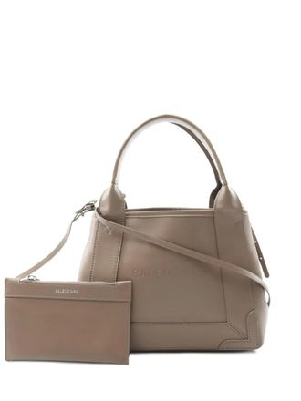 Balenciaga Borsa tote in pelle anni 2010 - Toni neutri