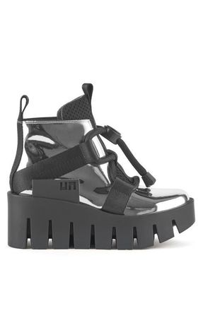 United Nude Grip Nomad Lo Platform Lug Bootie in Silver at Nordstrom, Size 40