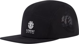Element Soft Poly Twill Camper Cap Athletic 5-Panel Style in Black at Nordstrom
