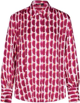 Marc Aurel Dames, Blouses & Shirts, Roze, Maat: XL Viscose