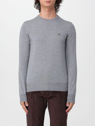 Brooksfield Maglia girocollo in pura lana con maniche lunghe e bordi a costine