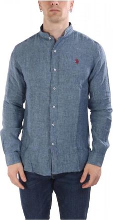U.S.Polo Association U.s. Polo Assn - Shirts > Casual Shirts - Heren - Casual Overhemden - Blauw - M - Overhemden