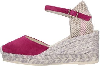 Espadrilles Ante Wedge Espadrilles - Dames - Sleehakken - Roze - 36 EU - Su&egrave;de - Schoenen