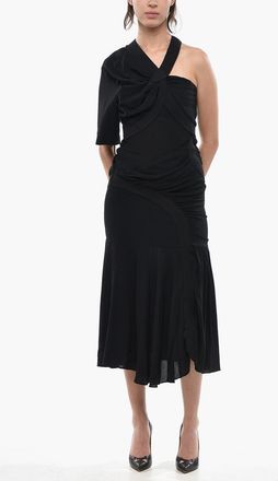 Stella McCartney One-Shoulder Dress EMMELINE with Draping Stella McCartney