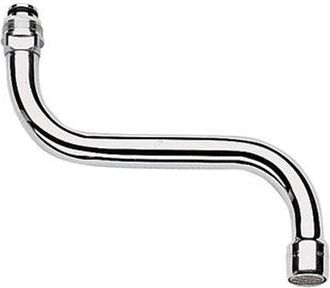 GROHE Costa onderuitloop M22x15cm voor wandkraan chroom