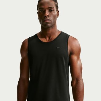Nike Mens Primary Dri-FIT Versatile Tank Top in Black | DV9833-010