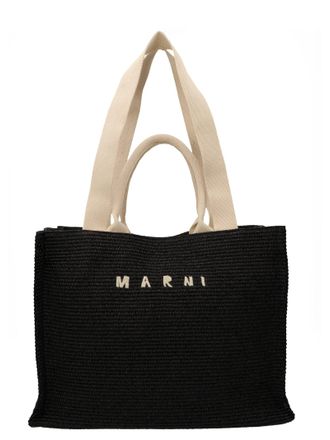 Marni Tote Tote Bag White/Black
