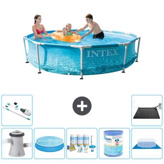 Intex Piscina Con Estructura Redonda - 305x76 Cm - 8-piezas S31392