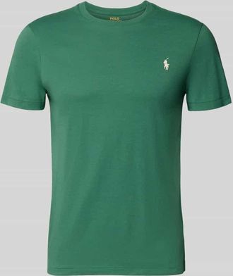 Polo Ralph Lauren Regular Fit T-Shirt aus reiner Baumwolle in Khaki, Gr&ouml;&szlig;e XXL