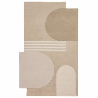 Flair Rugs Alfombra de lana pura beige 120x180cm