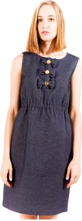 Love Moschino Donna, Abiti, Blu, M, new