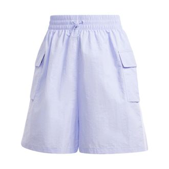 adidas (WMNS) adidas Adicolor Cargo Shorts Purple JH1075