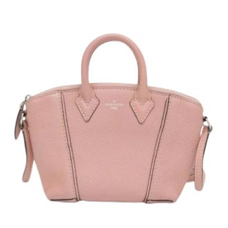 Louis Vuitton Pre-owned Nano Lock-it M61256 - Dames - Pre-owned - Roze - Maat: ONE Size Leer