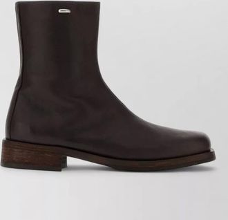 Our Legacy leather ankle boots