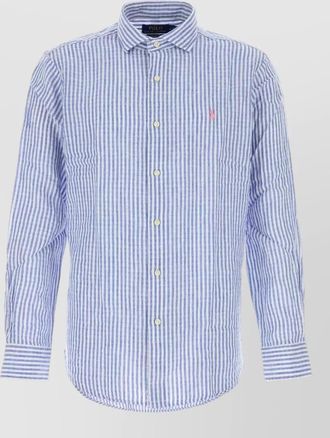 Polo Ralph Lauren striped linen-blend shirt