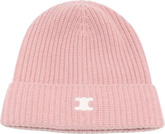 Celine Pre-owned Cappello in maglia - - Pre-owned - Donna - Rosa - ONE SIZE