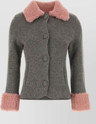 Moschino wool blend cardigan