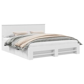 vidaXL Estructura De Cama 180 X 200 Cm Madera De Ingenier&iacute;a Vidaxl