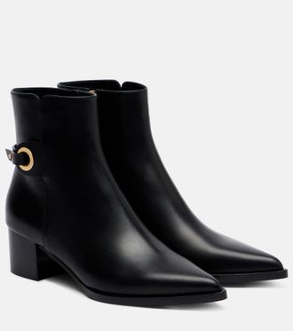 Gianvito Rossi Leather ankle boots