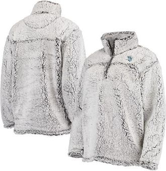 G-III 4Her by Carl Banks Womens G-III 4Her by Carl Banks Gray Seattle Kraken Sherpa Quarter-Zip Jacket at Nordstrom, Size Medium
