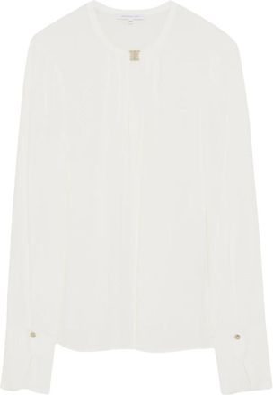 Patrizia Pepe Essential Jas Art. 2C1501A8I1 - Dames - Blouses - Wit - L - Overhemden