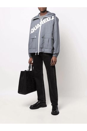 Dsquared2 BRANDED WINDBREAKER Size: 48, colour: GREY