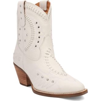 Dingo Precious Western Boot in White at Nordstrom Rack, Size 10