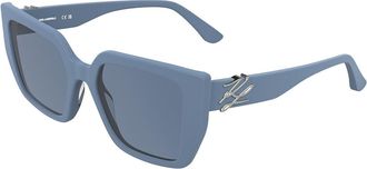 Karl Lagerfeld KL6221S 450 Womens Sunglasses Blue Size 53