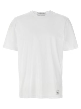 Department Five White Crewneck Logo T-Shirt