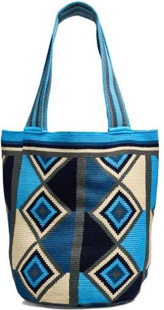 J.W.Anderson Wayuu Mochila Tote in Blue/multi 899 at Nordstrom
