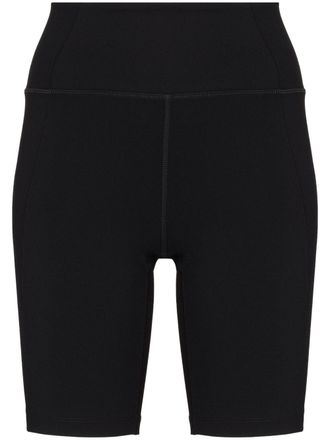 Girlfriend Collective high-rise bike shorts - women - Spandex/Elastane/Recycled Polyester - S - Black