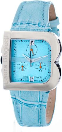 Laura Biagiotti Leather Dress Womens Watch