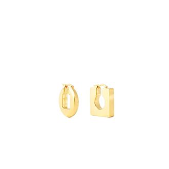Jacquemus Boucles Rond Carre Earrings