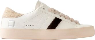 D.A.T.E. Hill Sneaker - Dames - Sneakers - Wit - 41 EU - Katoen - Schoenen
