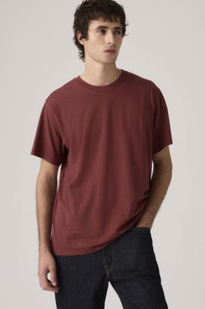 Levi's Camiseta Essential - Hombre - 2XL - Rojo / Oxblood Red