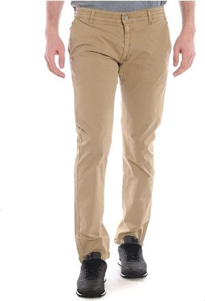 Daniele Alessandrini Casual Broeken - Heren - Chinos - Beige - W38 - Katoen - Broeken