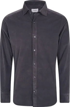 Tintoria Mattei Shirt Small Rib Velvet Shirt
