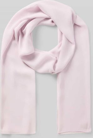 Christian Berg Cocktail Schal mit rechteckiger Passform in Hellrosa Melange, Gr&ouml;&szlig;e 1