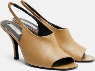 Toteme Leather slingback sandals