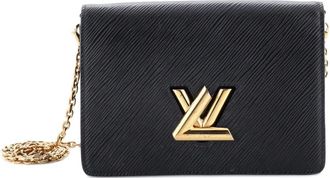Louis Vuitton Borsa a tracolla Twist Belt Wallet on Chain in pelle &Eacute;pi - Nero