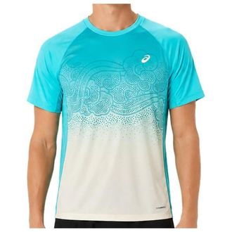 Asics Road Fade S/S Top Laufshirt f&uuml;r Herren | t&uuml;rkis