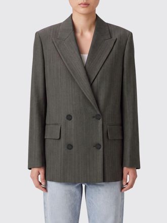 Golden Goose Blazer doppiopetto in lana vergine con spalle imbottite