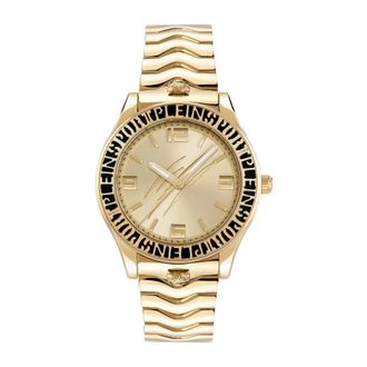 Plein Sport Elegant horloge met chronograaflook - Dames - Horloges - Geel - ONE Size - Accessoires