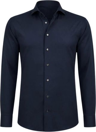 Traiano Casual Overhemden - Heren - Casual Overhemden - Blauw - M - Overhemden