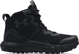 Under Armour Mens Trail Running Shoe, Black Black Jet Gray, 7.5 UK