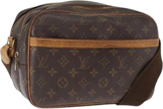 Louis Vuitton Pre-owned Cross Body Bags, female, Brown, Size: ONE SIZE Pre-owned Canvas Cross Body Bag